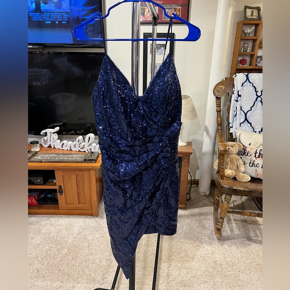 NWT OK Bridal asymmetrical dress